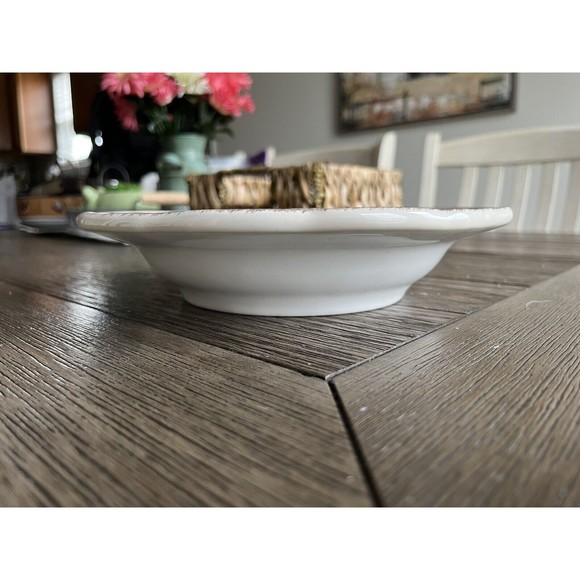 Raymond Waites Certified International VINTAGE FARM Pig 9" Bowl Has Chip - Picture 4 of 5